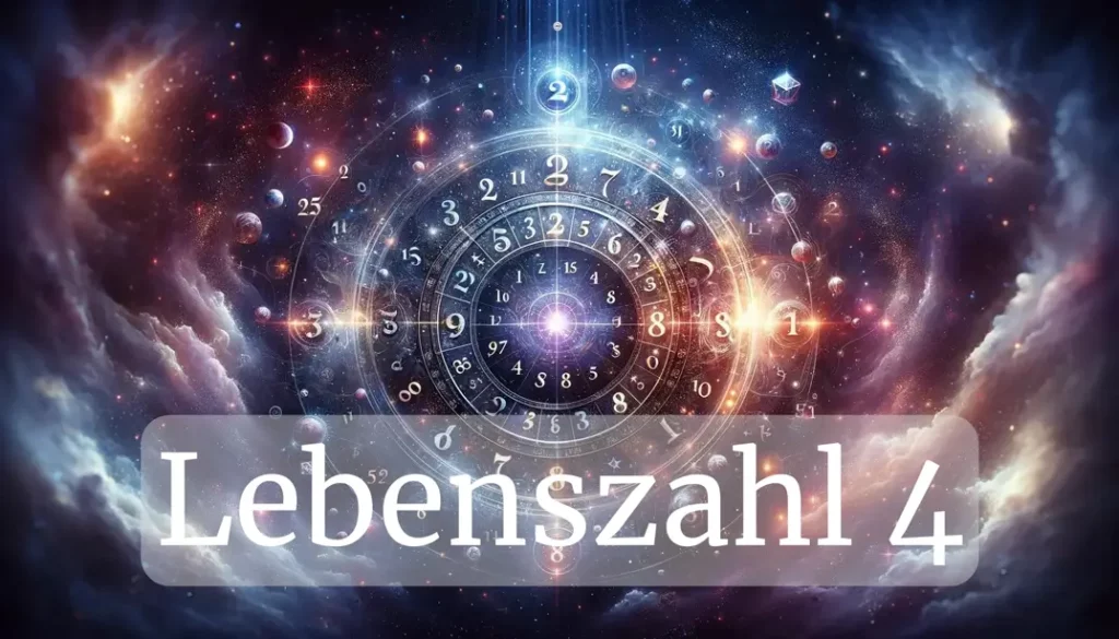 Lebenszahl 4 in der Numerologie – Symbol für Stabilität und Fundament